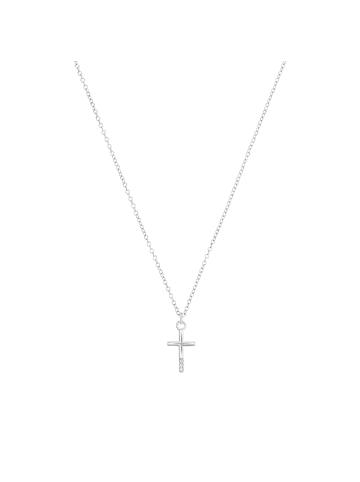 s.Oliver Kette mit Anhänger Silber 925, rhodiniert in Silber