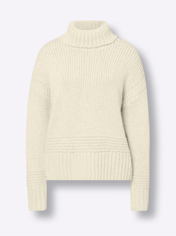 Heine Rollkragenpullover in ecru
