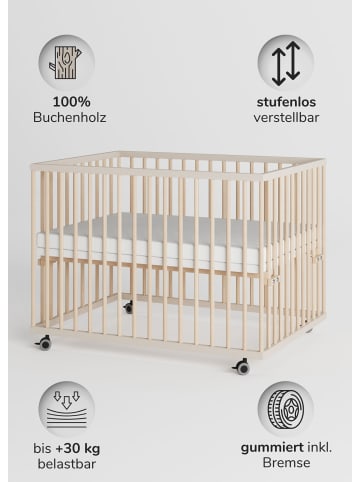 Sämann Sämann Laufgitter Matratze sahara dust/natur Premium Kollektion