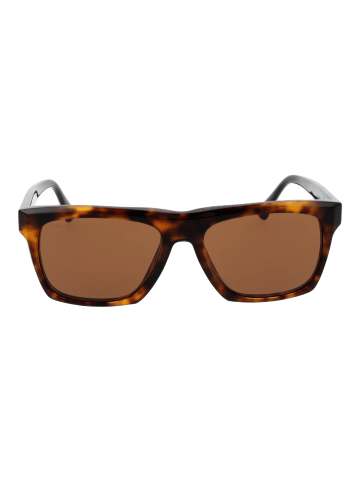 Web Männer Sonnenbrille Quadratisch Braun