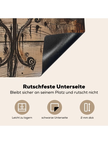 KitchenYeah Herdabdeckplatte Schwarz