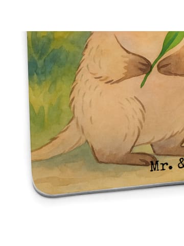 Mr. & Mrs. Panda Tischuntersetzer Quokka Happy Design mit Spruch in Weiß
