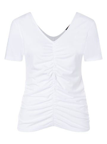 More & More Kurzarmshirt in white