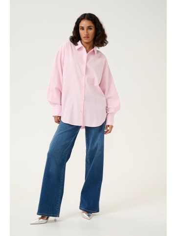 Kaffe Langarm - Hemd KAselma Loose fit in Lilac Snow