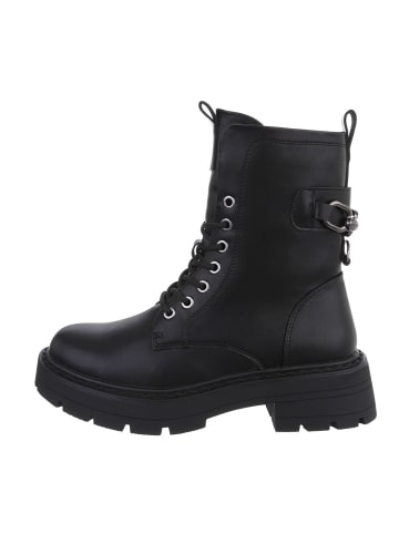 Ital-Design Stiefelette in Schwarz