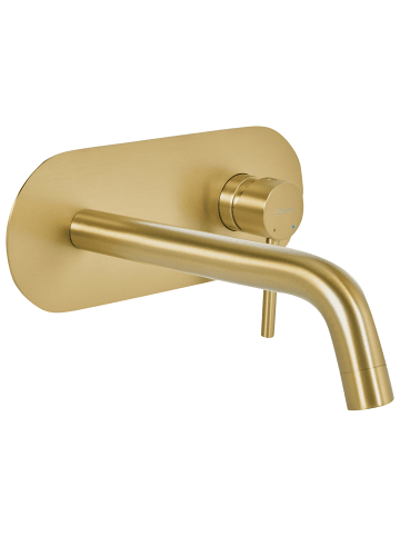 Beliani 2-tlg Wasserhähne GUAIBA in Gold