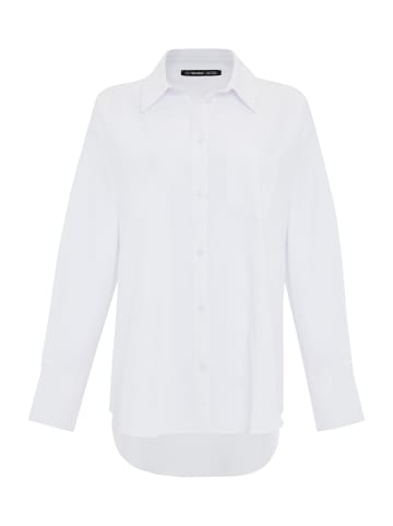 Threadbare Klassische Bluse THB Delialah in White
