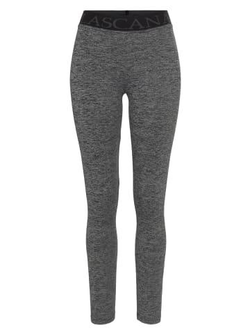 LASCANA ACTIVE Leggings in schwarz-meliert