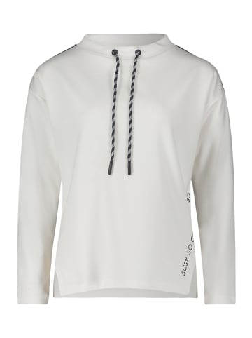 Betty Barclay Sweatshirt mit hohem Kragen in Rohweiß