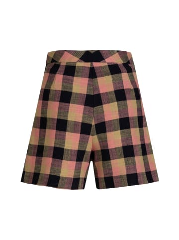 Rich & Royal Shorts Check Shorts Ecovero in blau