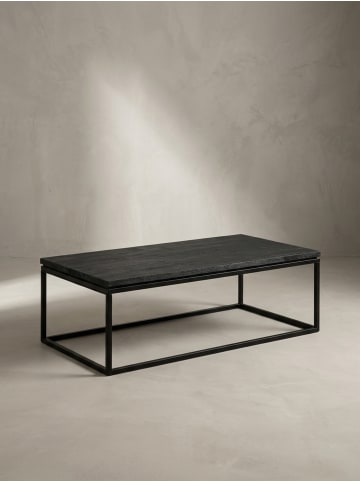 KADIMA DESIGN Couchtisch 120x60x40 cm Mango Massivholz / Metall Sofatisch