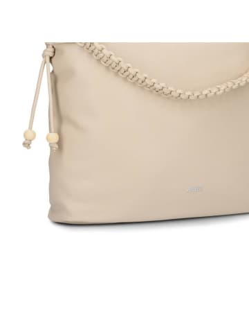 Zwei Perla Schultertasche 41 cm in sand