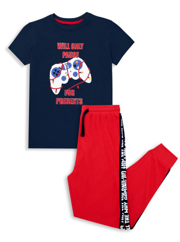 Threadboys Schlafanzug Present in Navy