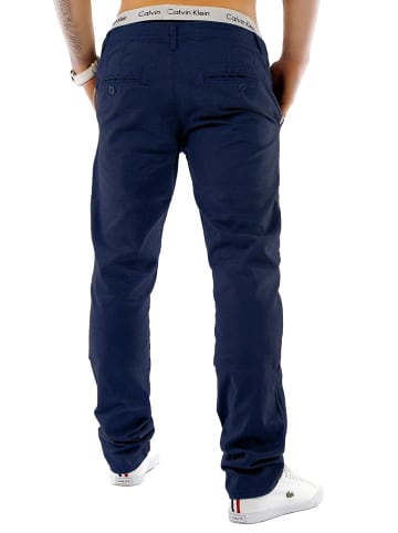 Arizona-Shopping Chino Hose MC Trendstr Stoff Jeans in Blau