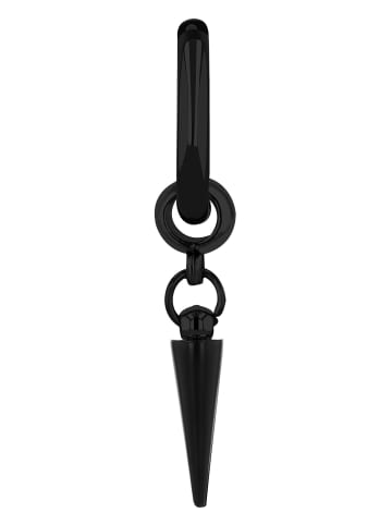 Adeliás Unisex Ohrringe aus Edelstahl in schwarz