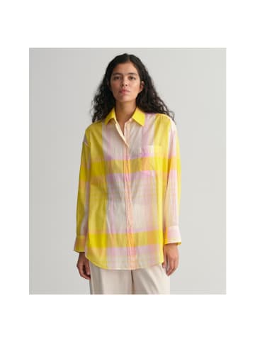 Gant Langarmbluse in canary yellow