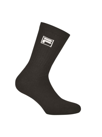 Fila Socken 6er Pack in Schwarz