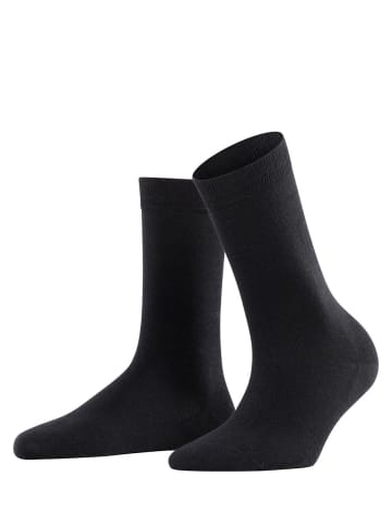 Falke Socken Softmerino in Black