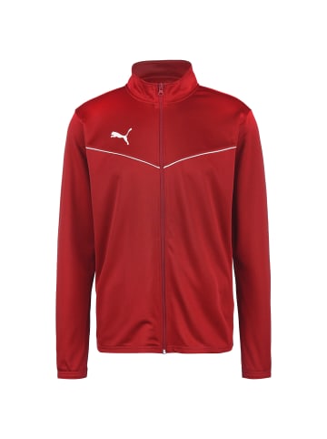 Puma Trainingsjacke TeamRISE Poly in rot / weiß