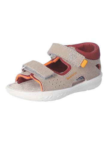 PEPINO Lauflern Sandale in hellbraun