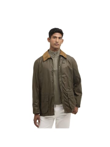 Grün Baumwolle Lange Jacke
