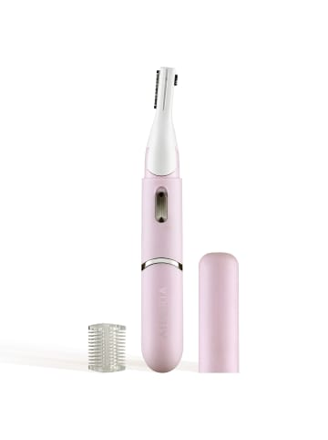 Ailoria SILHOUET Präzisionstrimmer für Augenbrauen und Gesicht in rosa