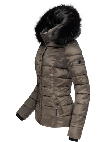 Navahoo Winterjacke Miamor in Anthracite