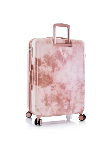 Heys Fashion 4 Rollen Trolley L 76 cm mit Dehnfalte in rose