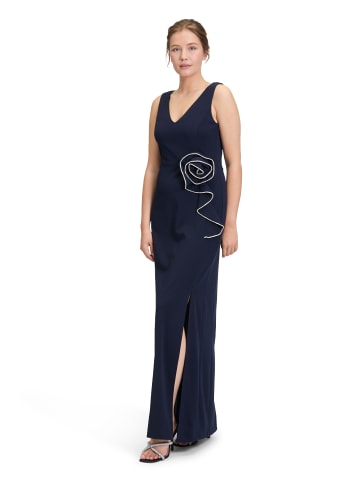 Vera Mont Abendkleid mit Volant in Night Sky
