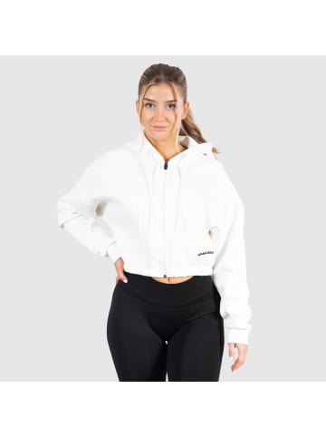 SMILODOX Zip Hoodie Rayna in Creme