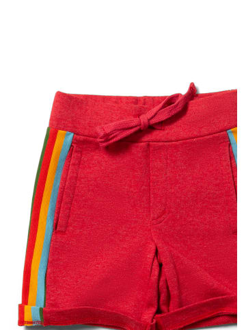 Little Green Radicals Comfy Jogger Shorts in Red