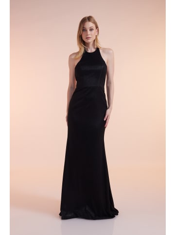 Unique Kleid Glamourous Evening Dress in Black