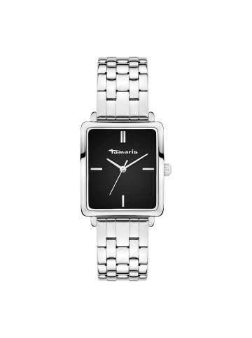 Tamaris Armbanduhr in silber-schwarz