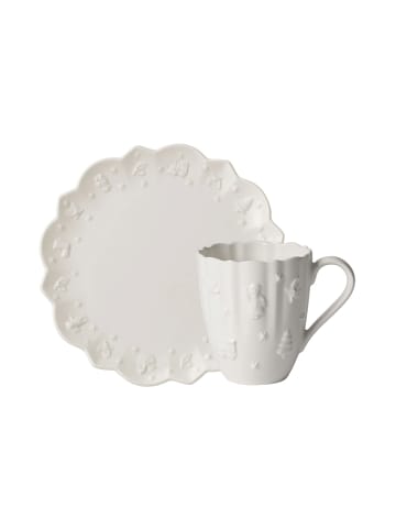 Villeroy & Boch Frühstücks-Set, 2-teilig, 1 Person, Weiß Toy's Delight Royal Classic in weiß