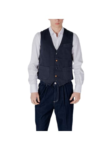 Gianni Lupo Weste Blau
