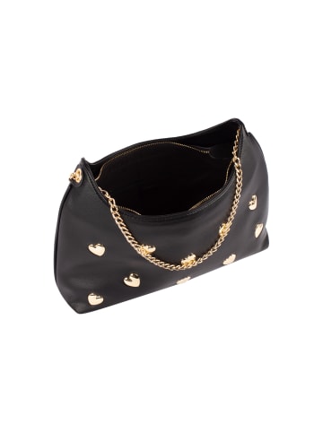 myMo Damen Schultertasche in Schwarz