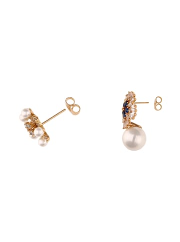 faina Women Jewelry Set in gold white