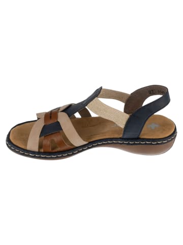 rieker Rieker Sandals 65918 in Dunkelblau
