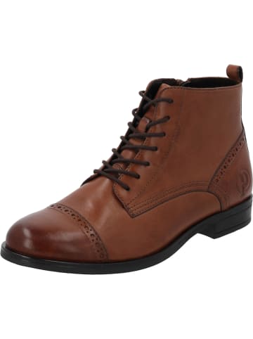 palado Schnürstiefeletten in cognac