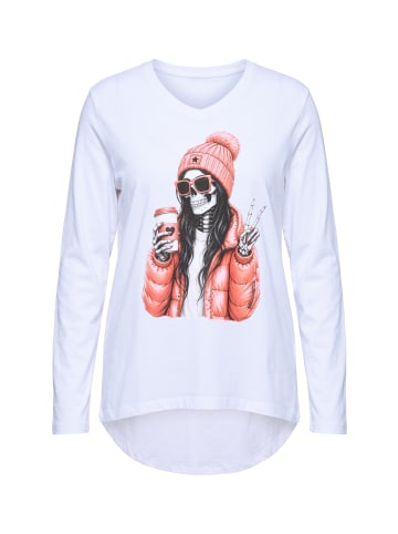 MIAMODA Shirt in schneeweiß