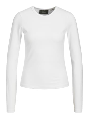 JJXX Langarm-T-Shirt in Bright White