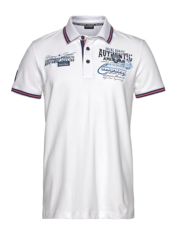 Bruno Banani Poloshirt in weiß