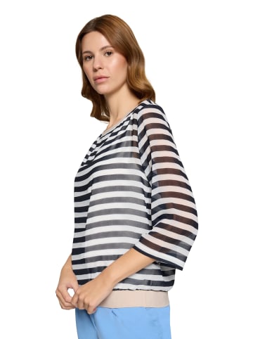 BETTY & CO Shirt in marine ecru