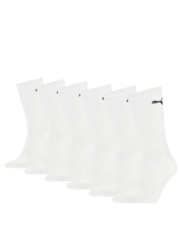 Puma Socken 6er Pack in Weiß