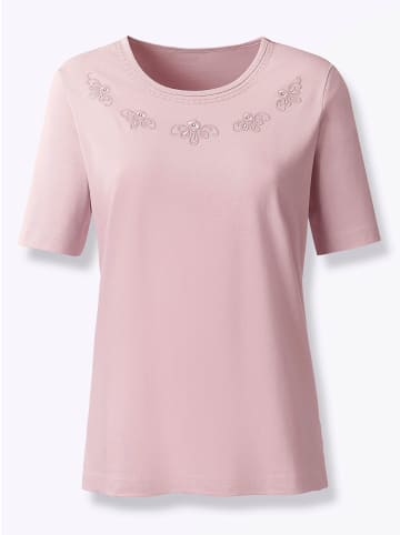 WITT WEIDEN Kurzarmshirt in rosé