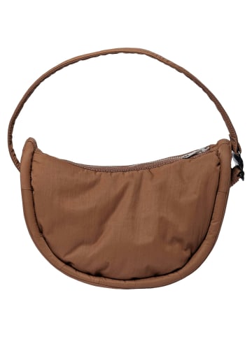 SANDQVIST Curve Half Moon Bag S - Umhängetasche 26 cm (black) in dark taupe