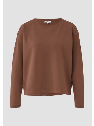s.Oliver Sweatshirt in 8837_braun