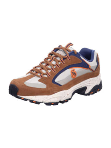 Skechers Freizeit Schnürer für Herren in unifarben in uni