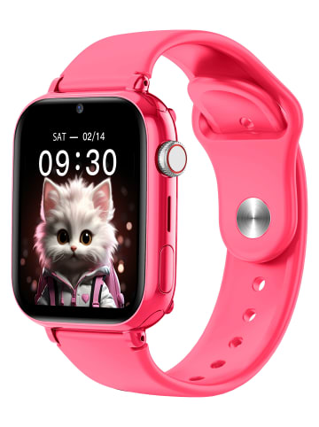 Maxcom Kiddo 4G Smartwatch Kinderuhr mit GPS in Rosa