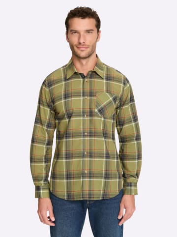 WITT WEIDEN Langarm-Hemd in schilf-kariert